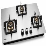 Glen BH 1073 SQ HT SS DB MRT 70 3 Burner Gas Hob - Image 2