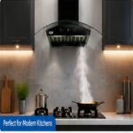 Glen CCH 6059 DI BL AC 90 Kitchen Chimney 90 cm