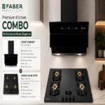 Faber Comet FL Chimney + Innova 904 FFD Hob Combo