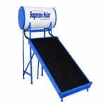 Supreme Solar 165 LPD FPC Solar Water Heater | Flat Plate Collector CU +CU | Energy Saving Solar Hot Water System
