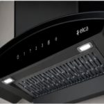 Elica BF 900 SLIM HAC MS NERO 90 cm Baffle Filter Heat Auto Clean Kitchen Chimney | 1200 m³/hr - Image 3