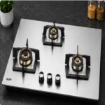 Glen BH 1073 SQ HT SS DB MRT 70 3 Burner Gas Hob