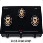 Preethi ZEAL 3B Gas Stove | Premium 3 Burner Toughened Glass Gas Stove - Image 3