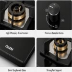 Glen BH 1074 SQ HT TDB TR 77 4 Burner Gas Hob - Image 3