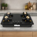 Faber HOB MAGICLIFT HT 804 BR CI AI FFD Gas Hob