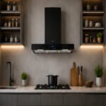 Elica iSMART SPOT H6 BF LTW 90 NERO Kitchen Chimney | 1425 m³/hr BLDC - Image 2
