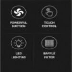 Sujata Diamond 90 cm Filterless Auto Clean Kitchen Chimney | 1500 m³/hr Suction - Image 3