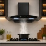 Sujata Quartz Plus 90 cm Filterless Auto Clean Kitchen Chimney | 1500 m³/hr Suction - Image 2