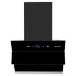 Faber Comet FL FL 90 cm Filterless Auto Clean Kitchen Chimney | 1500 m³/hr | Touch & Gesture Control | Black