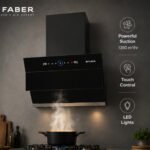 Faber Comet FL FL 90 cm Filterless Auto Clean Kitchen Chimney | 1500 m³/hr | Touch & Gesture Control | Black - Image 5