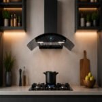 Elica ISMART GLACE HAC BF LTW 90 NERO 90 cm Heat Auto Clean Baffle Filter Kitchen Chimney | Inverter BLDC - Image 4