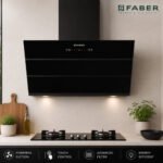 Faber Aries XL 90 cm Filterless Auto Clean Kitchen Chimney | 1500 m³/hr Suction - Image 2