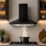 Elica STRIP PLUS CF 60 NERO 60 cm Cassette Filter Kitchen Chimney | 880 m³/hr - Image 4