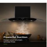 Lalith 90 cm Full Curve Auto Clean Kitchen Chimney - Image 3