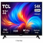 TCL 32S4K 32 Inch Full HD Smart Android TV | HDR, Dolby Audio & Google Assistant | Buy Online