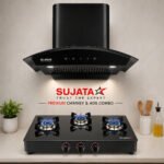 Sujatha Coral Chimney + STANDARD 3B Gas Stove Combo | Premium Kitchen Combo