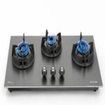 Sujatha INDIUM 3B 78cm Built-in Hob | 3 Burner Auto Ignition Gas Hob - Image 2